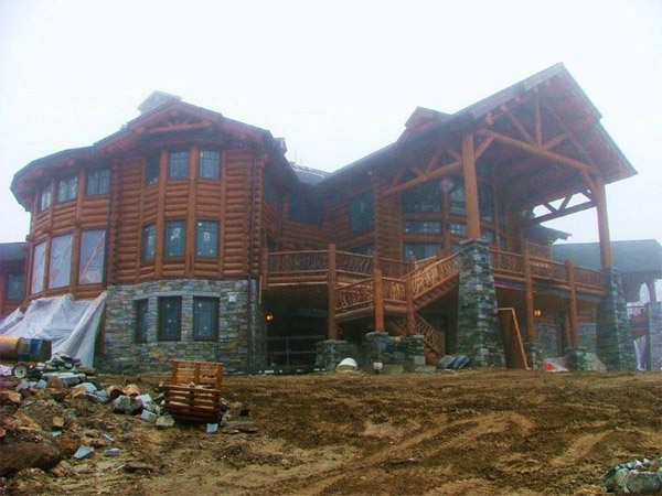 Geothermal Log House